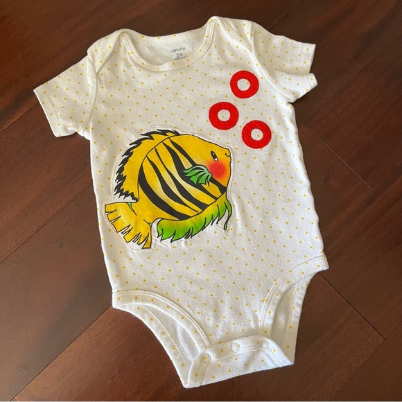 Phish donuts fish onesie shakedown phunky baby shower birthday gift phan 🩵⭕️🐠 - Picture 2 of 5